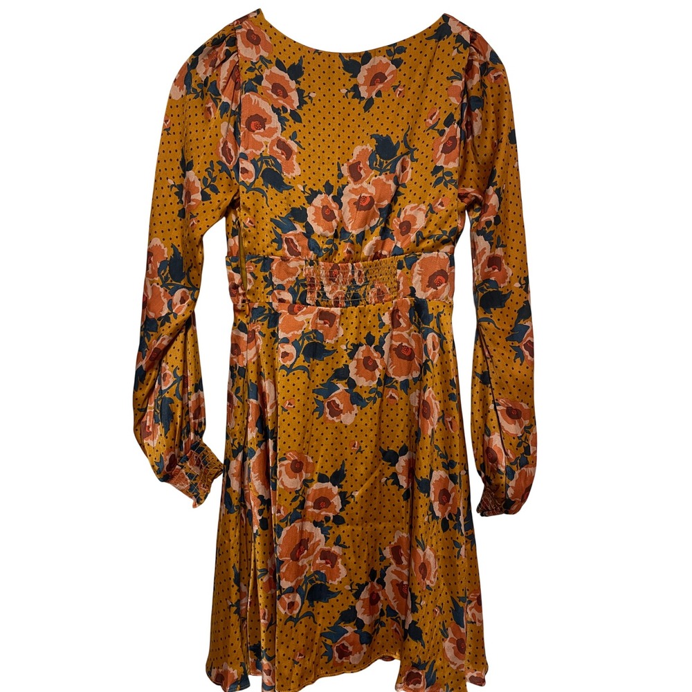 Free‎ People Womens Floral Fit & Flare Dress Size 2 - Picture 4 of 10